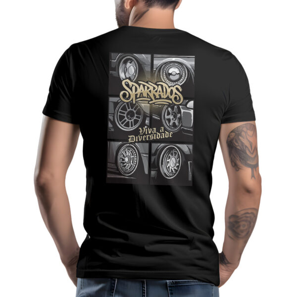 Camiseta Rodas - Viva a Diversidade - Preto - Image 3