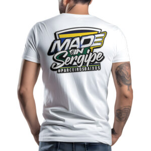 Camiseta Made in Sergipe – PBXS - Branco