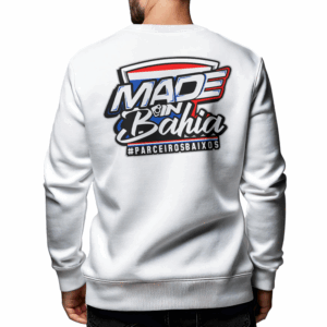 Moletom  Made in Bahia PBXS - Branco