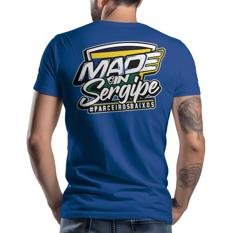 Camiseta Made in Sergipe – PBXS - Azul Royal
