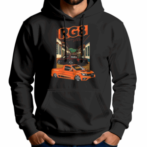 Moletom Capuz - Saveiro e L200 Minas - PRETO - RG8