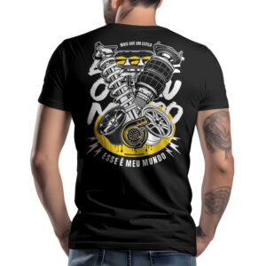 Camiseta Esse é meu Mundo -  PRETO